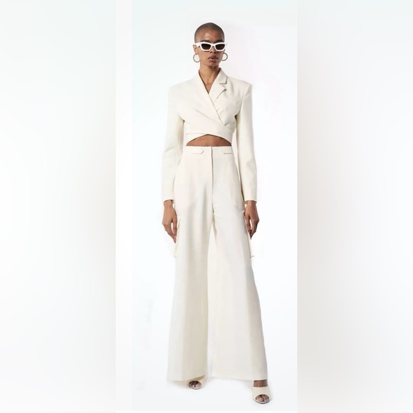 NWT Ronny Kobo Zuna Jacket in Ivory, Size Small, MSRP $378 - Picture 2 of 13